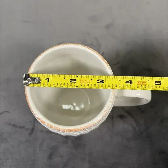 Lenox French Perle Groove White Ceramic Coffee Mug Replacement Benefits Charity - Picture 10 of 11